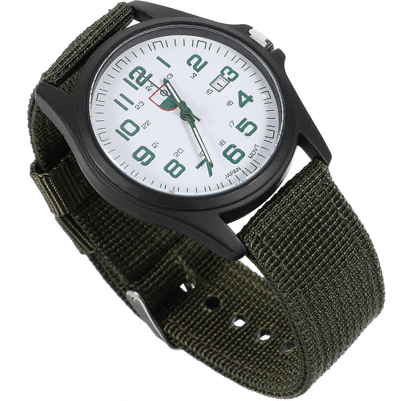 Classic Quartz Nylon Watch, Designed for Sophisticated Gentleman