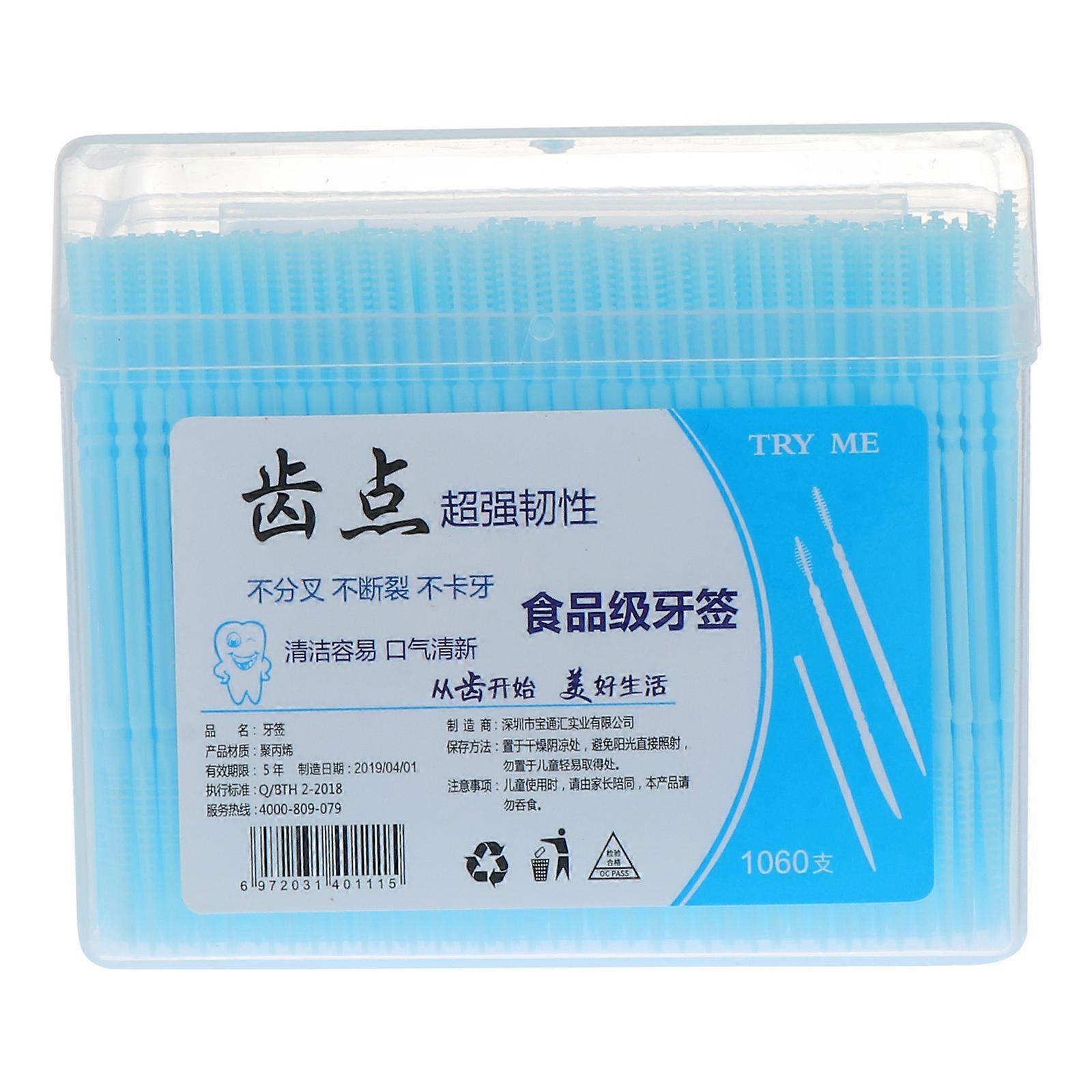 Travel-size Toothpicks, Double-ended Picks for On-the-go Oral Care