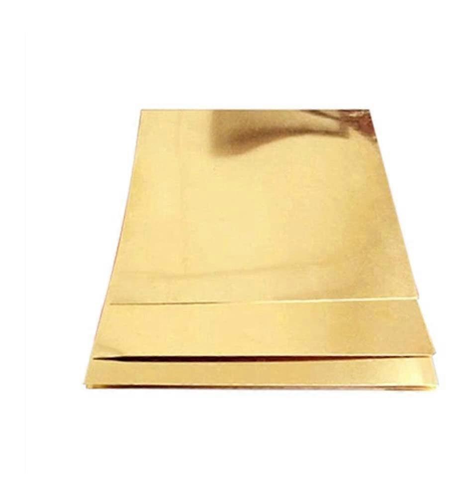 Length 300 mm H62 brass sheet Width 100/150 mm metal copper foil Thickness 0.8 mm/100 mm
