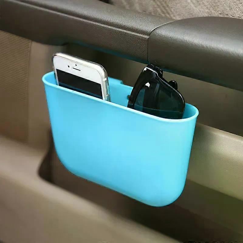 Car Seat Trash Can Portable Auto Rubbish Storage Hanger Box Car Back Seat Organizer Suitable for Phone Money Cards Keys Remote Drink