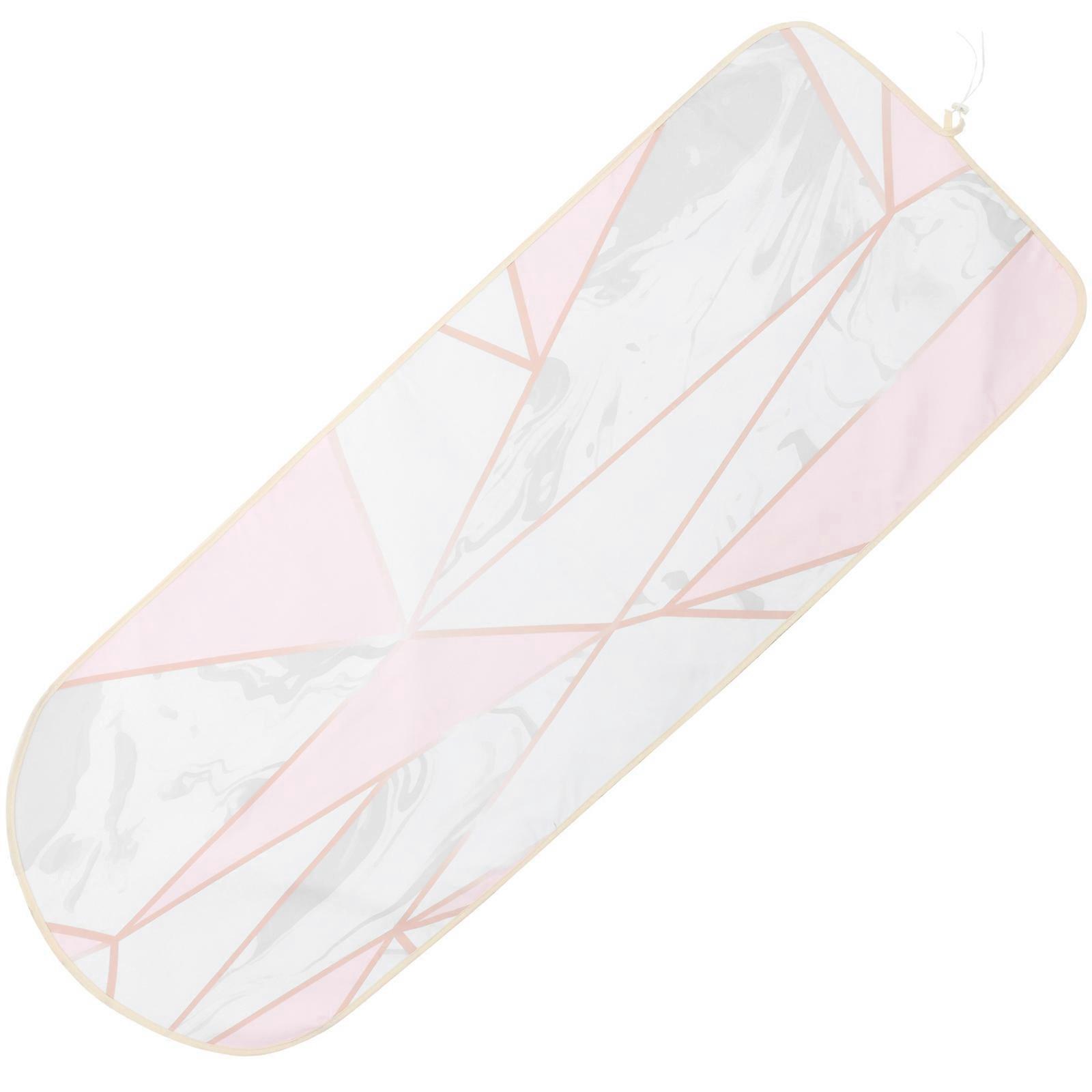 Polyester Cover for Ironing Board Heat Resistant Easy to Install and Remove Rectangular Shape Marble Series 3 1Pcs