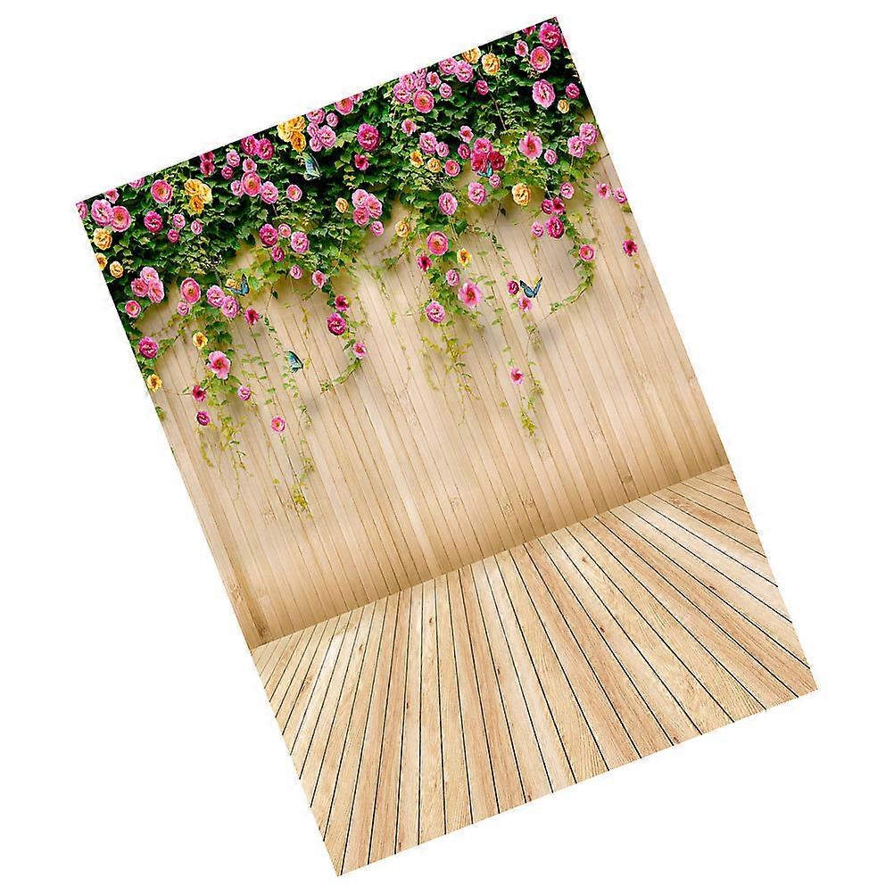 Flower Petal Photography Backdrop Cloth Seamless Wrinkle Free Photo Studio Wall for Home and Party Background