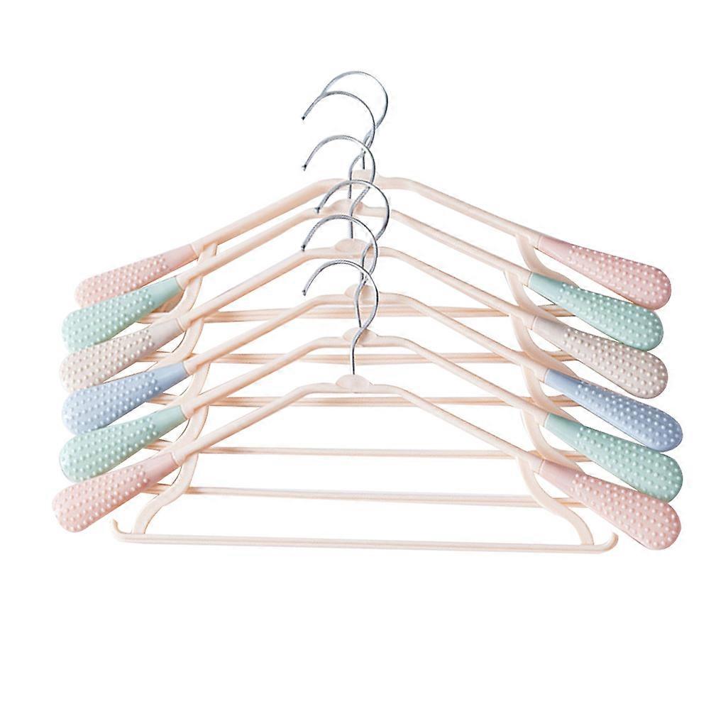 Clothes Hanger Trackless Wide Shoulder Non-Slip For Laundry 5Pcs