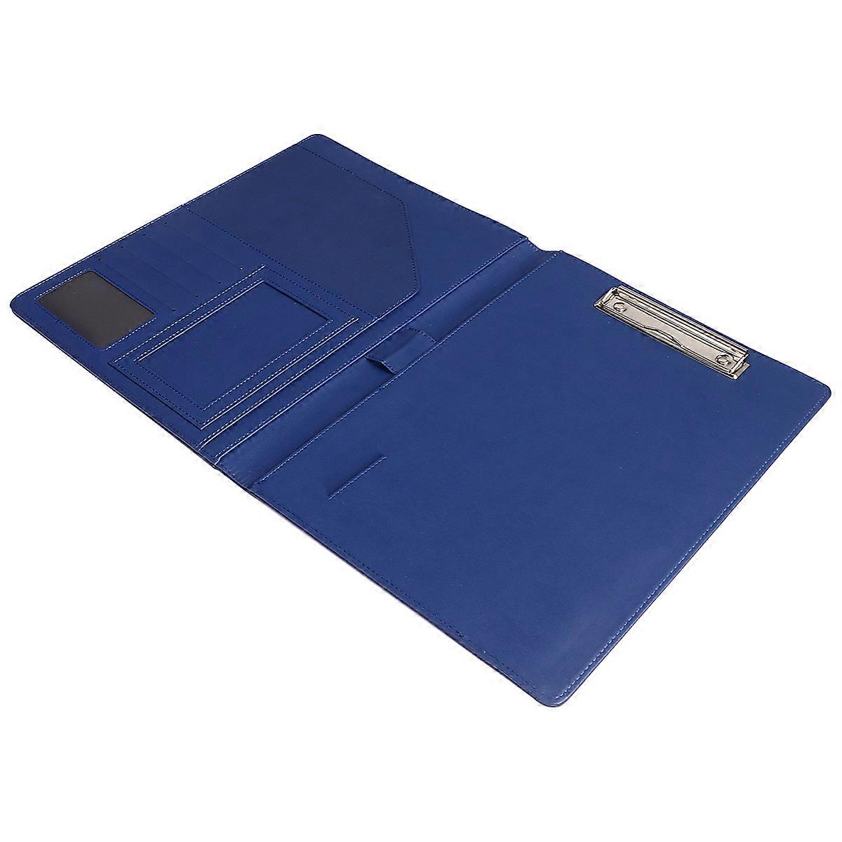Folders Presentation Folder Oil Resistant Blue 32.5*25*1.5cm 1Pack
