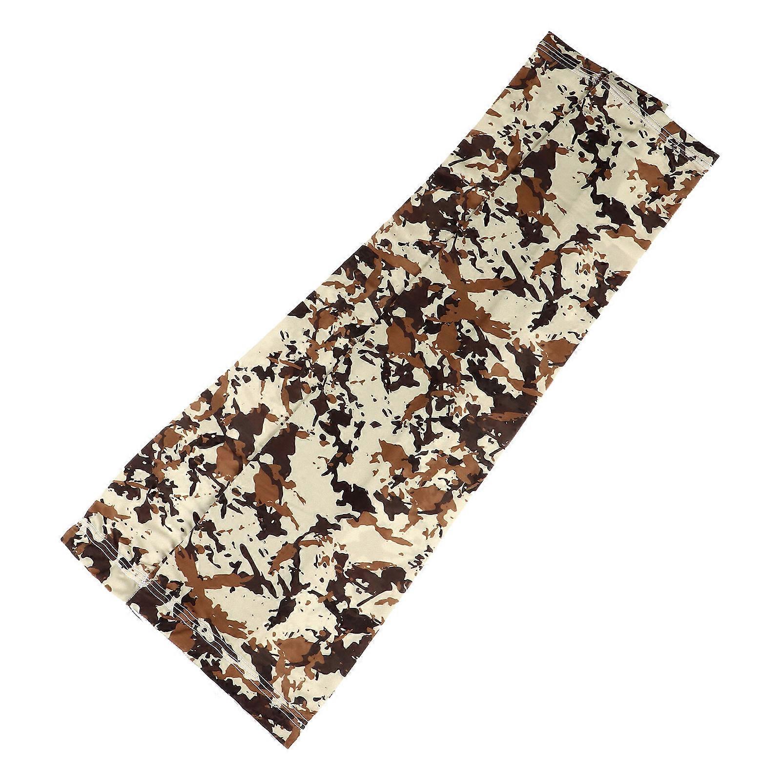 Here's a refined and professional product description based on your input:
**1 Pair Summer Camouflage Arm Sleeves – UV Protection Cooling