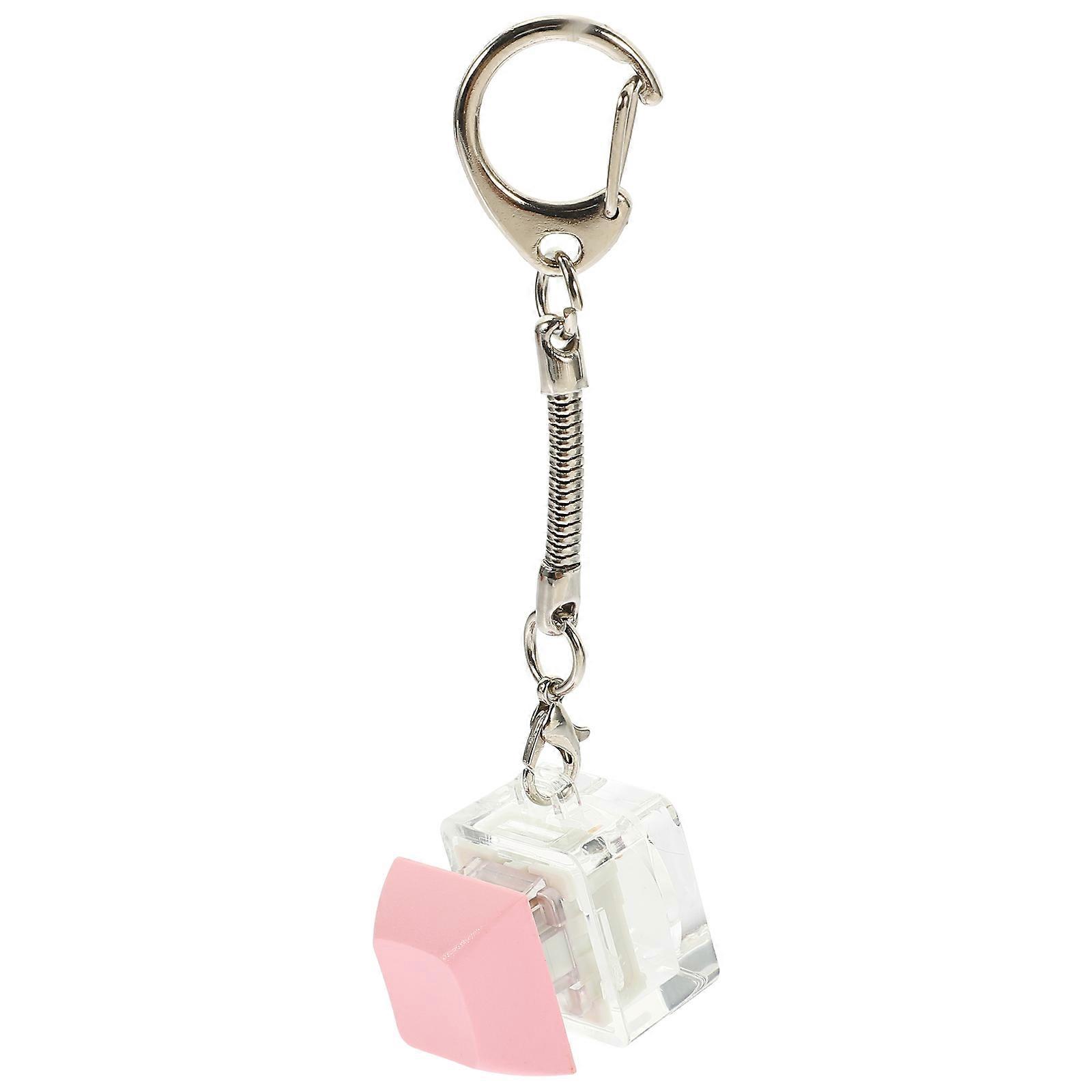 Keyboard Key Ring Daily Use Chic Design Adults Tech Lovers 1Set