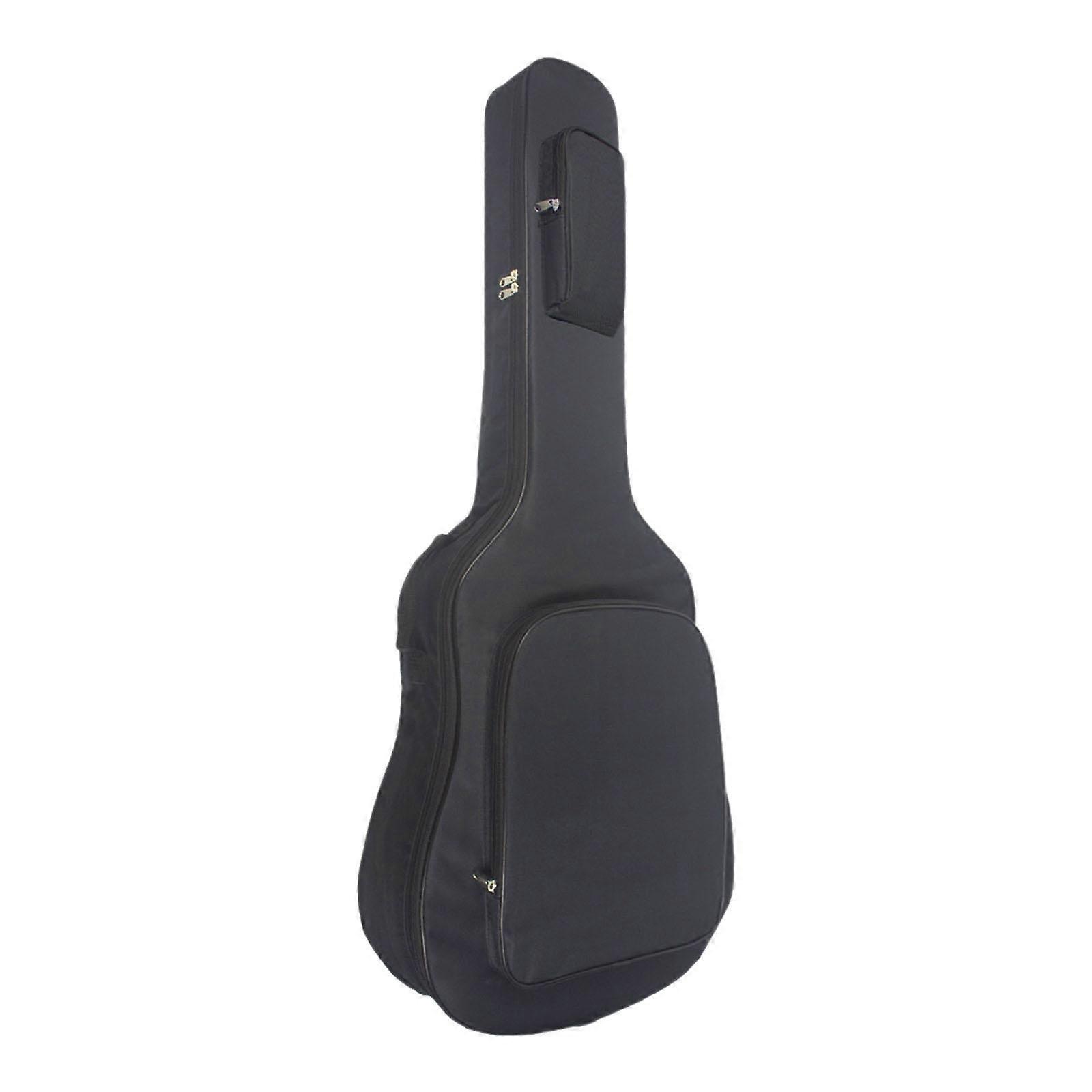40 41 tums gitarr väska skydd mjuk vattentät vadderad vadderad ryggsäck