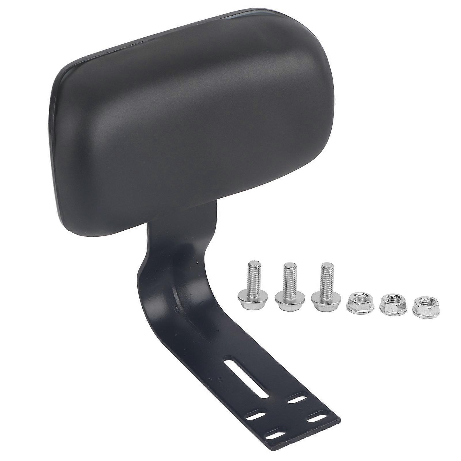 Rear Passenger Seat for Electric Bike with U-Shaped Metal Bracket, Comfortable, Black