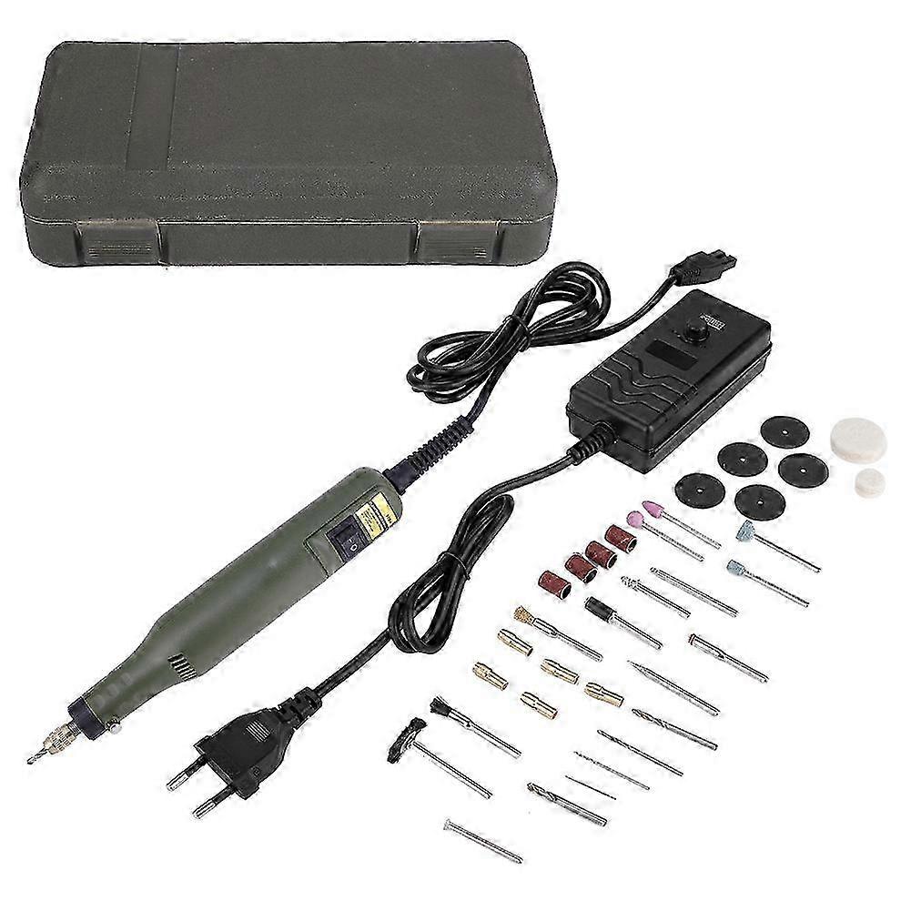 Electric Drill Variable Speed Mini Grinder Rotary Tool 220V EU Plug Kit