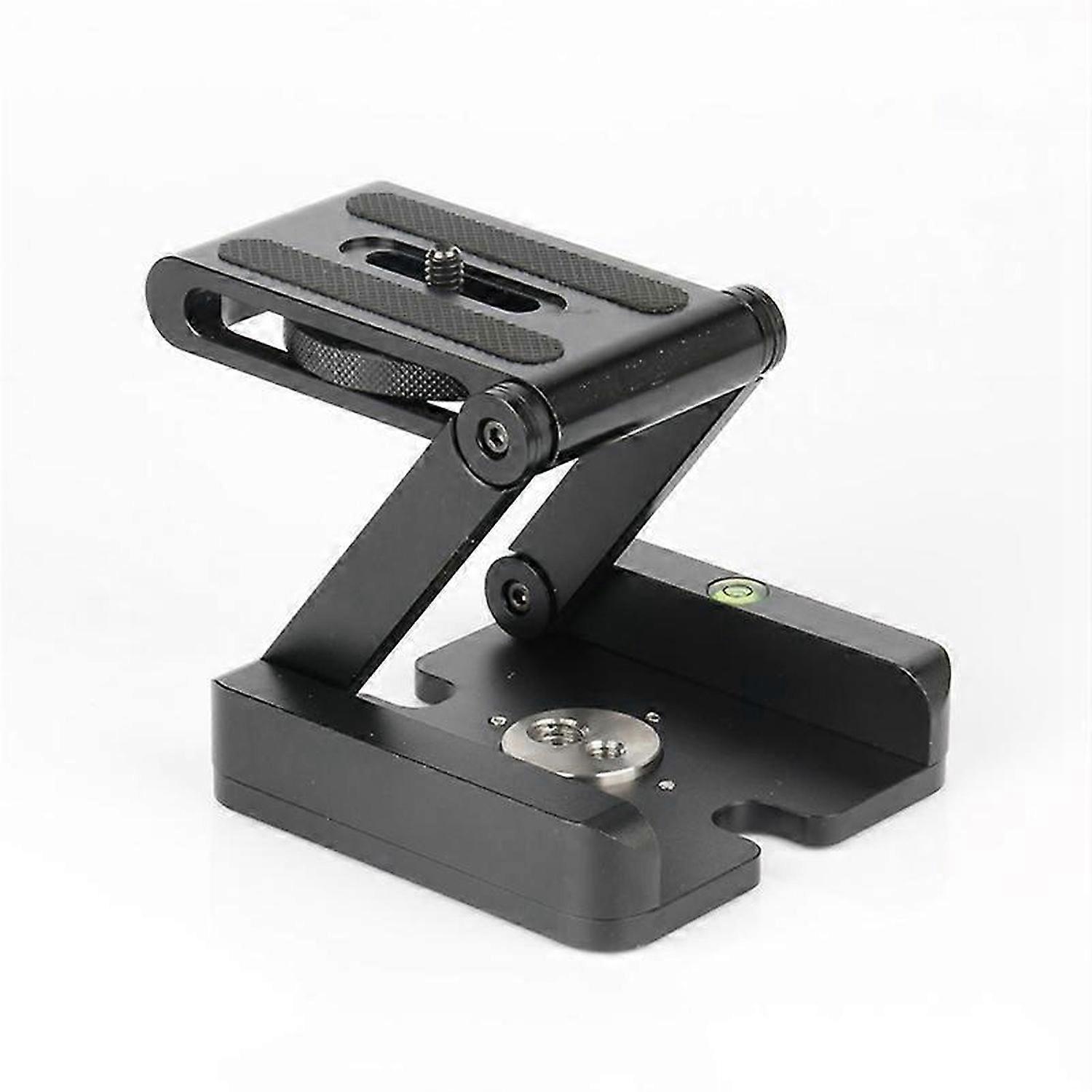 Portable Z Type Tilt Tripod Head Folding Tilt Foldable Convenient Single Quick Release Plate Stand H