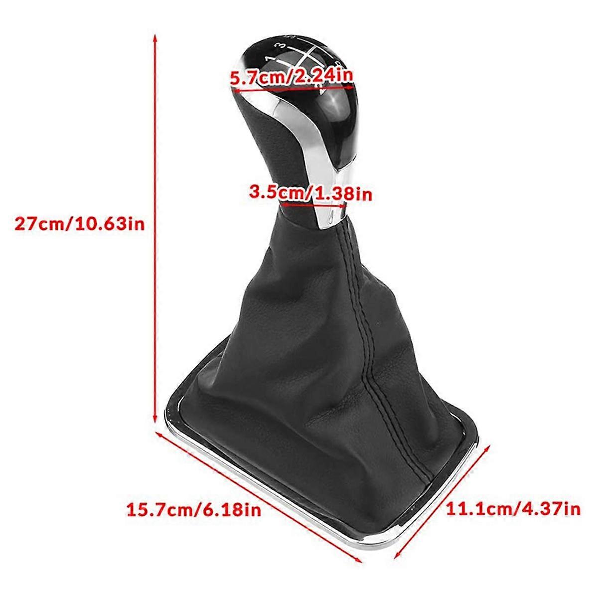 5 Speed Gear Shift Knob Boot Dustproof for 7 EC7 EC715