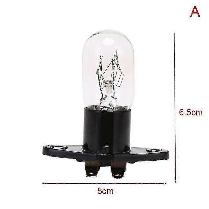 230V 20W Microwave Oven Bulb with Lampholder for Quick Replacement