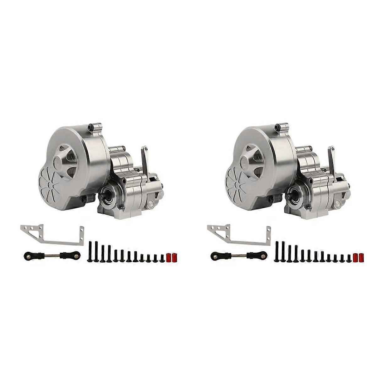 Metal Complete Transmission Box with Dig Gear 1 Speed, Titanium