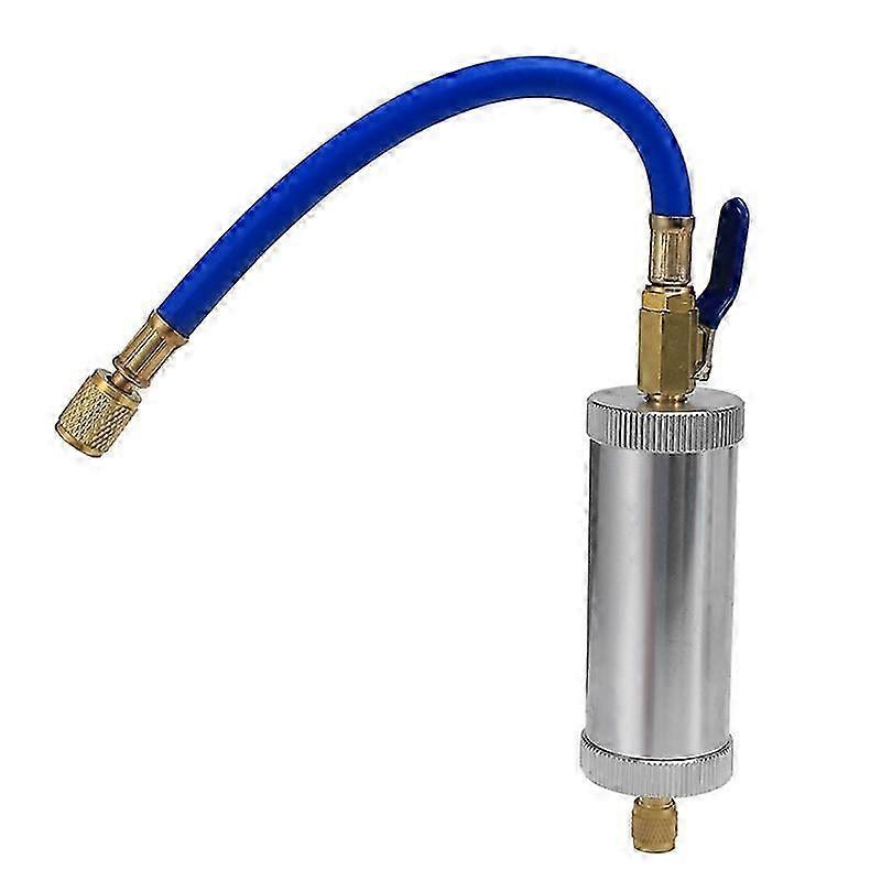 Farbstoff Injektor Klimaanlage Autoöl R12 R134A R22 Farbstoff 2 Unzen Reine Flüssigkeit CoolSilver&Blue SZRH A-C