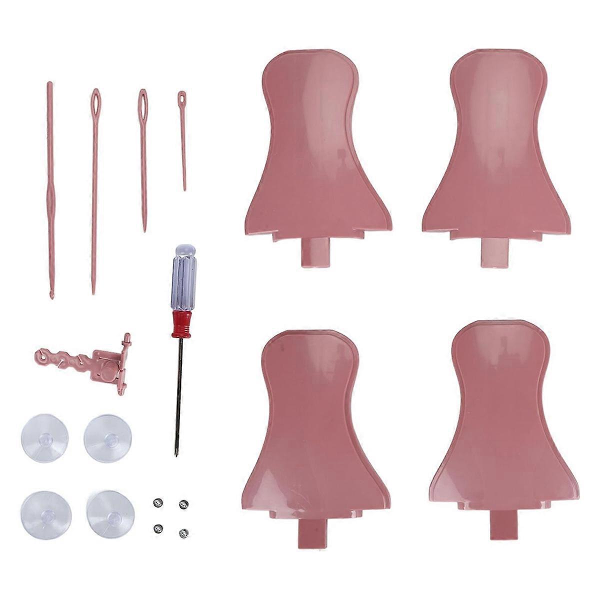 18Pcs Knitting Machine Adapter Set Replacement Tools for 22 32 40 48 and , Needles Knitting Accesso