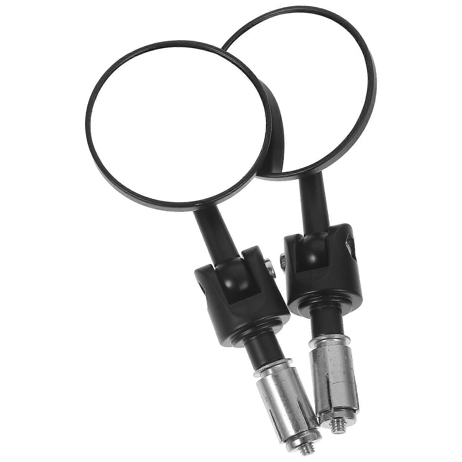 Bike Rearview Mirrors Adjustable Angle High-Definition Reflection Bicycle Cycling 16.50X8.00X7.20CM 2Pcs