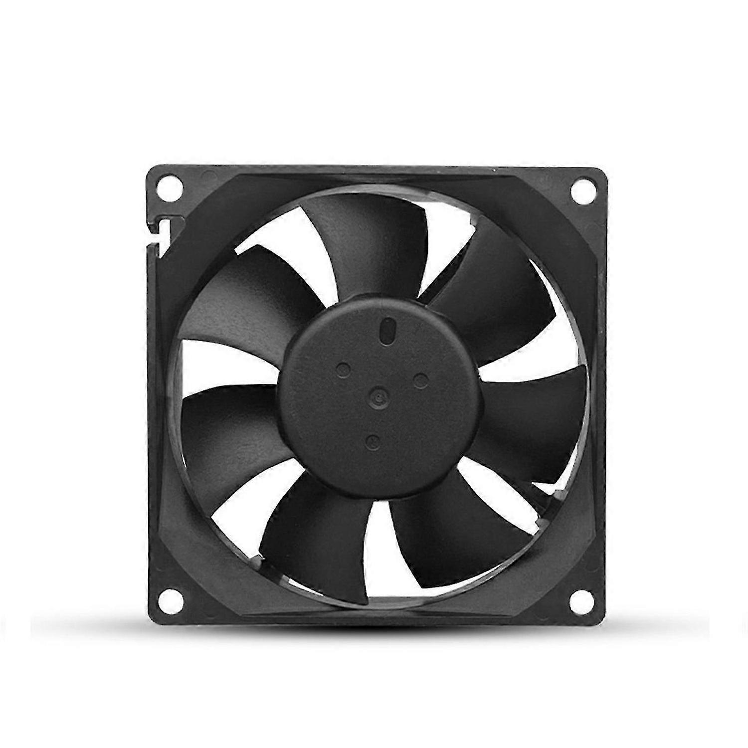 8cm Cooling Fan PC Computer Case DC 12V 0.3A Mute 8025 Fan 3Pin Connector for PC Computer Case