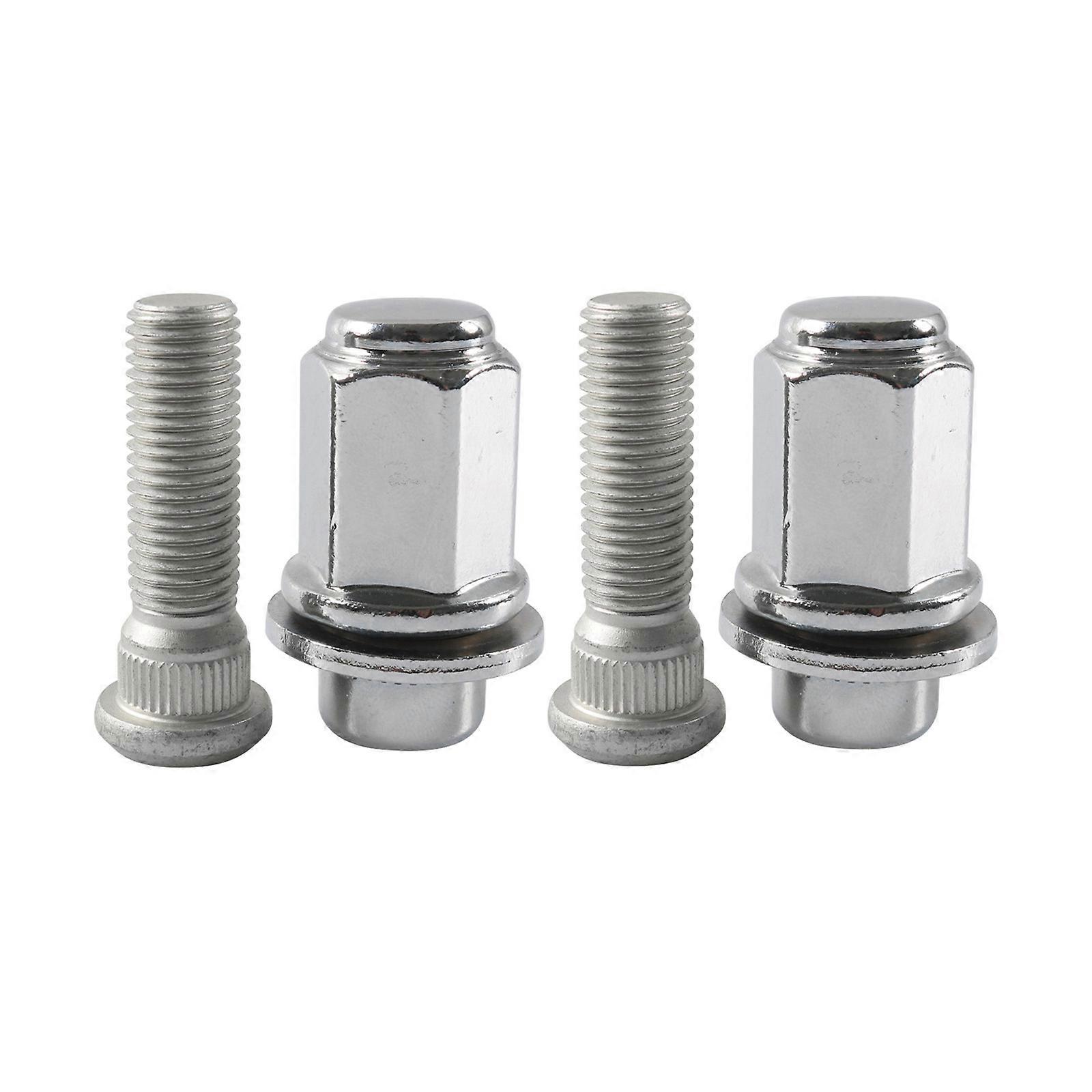 Wheel Lug Stud + Lug Nut Set For ES300 SC400 90942-01058 90942-02049 Secure Fastening System