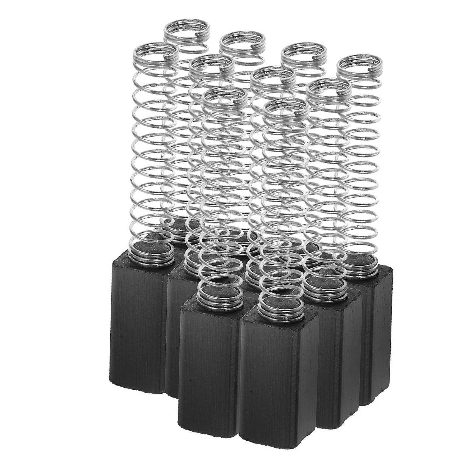 Motor Brush Kit Motor Efficiency For DIY Enthusiasts Power Screwdrivers Graphite 10Pack