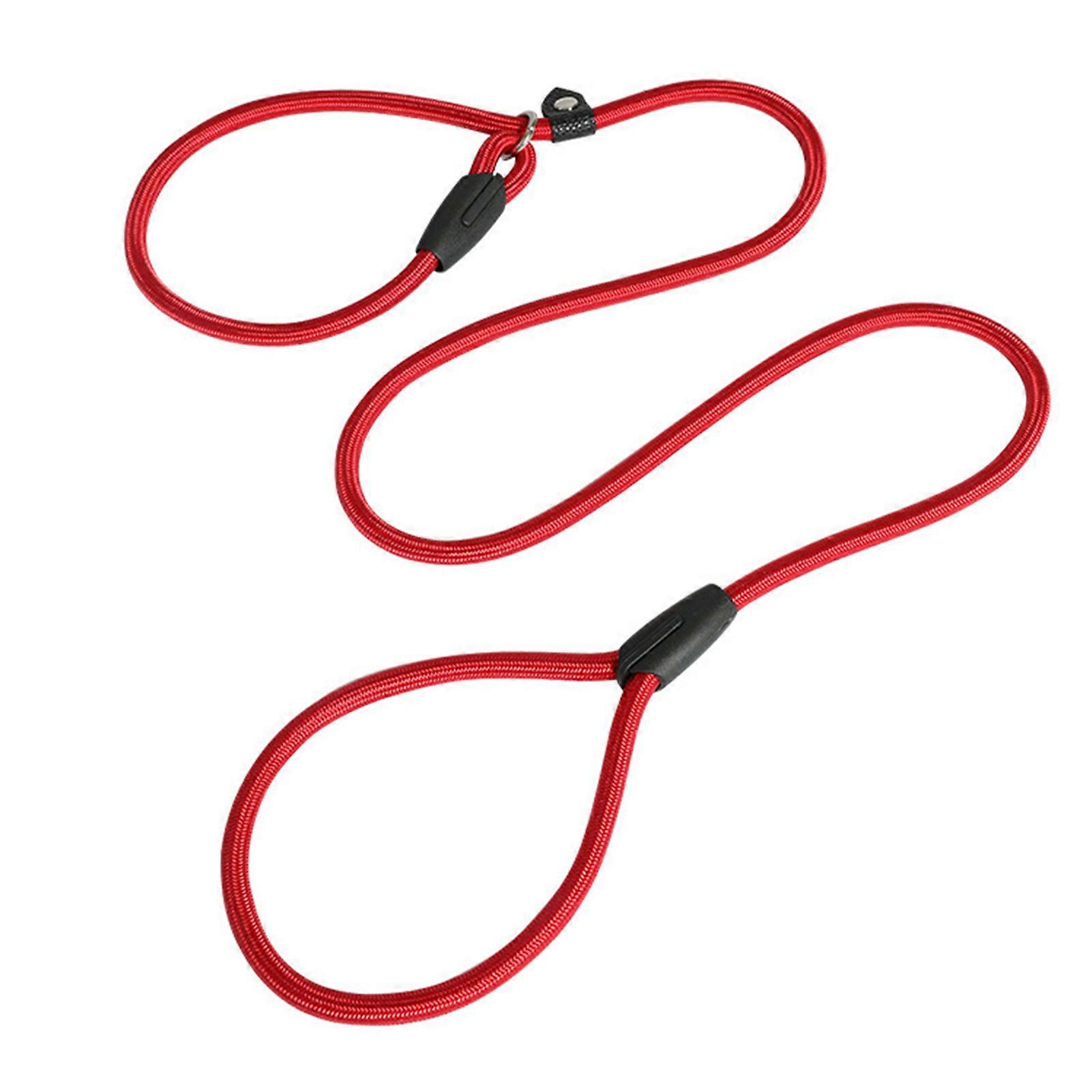 Dog Leash Nylon Strong Load Bearing Capacity Durable Adjustable Dog Traction Rope for Walking Training