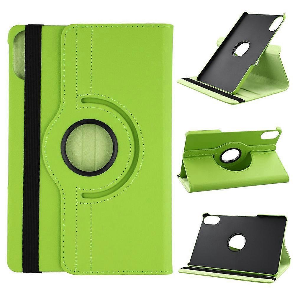 Compatible For Xiaomi Redmi Pad 2 Case Rotating Stand PU Leather + PC Tablet Cover with Elastic Band