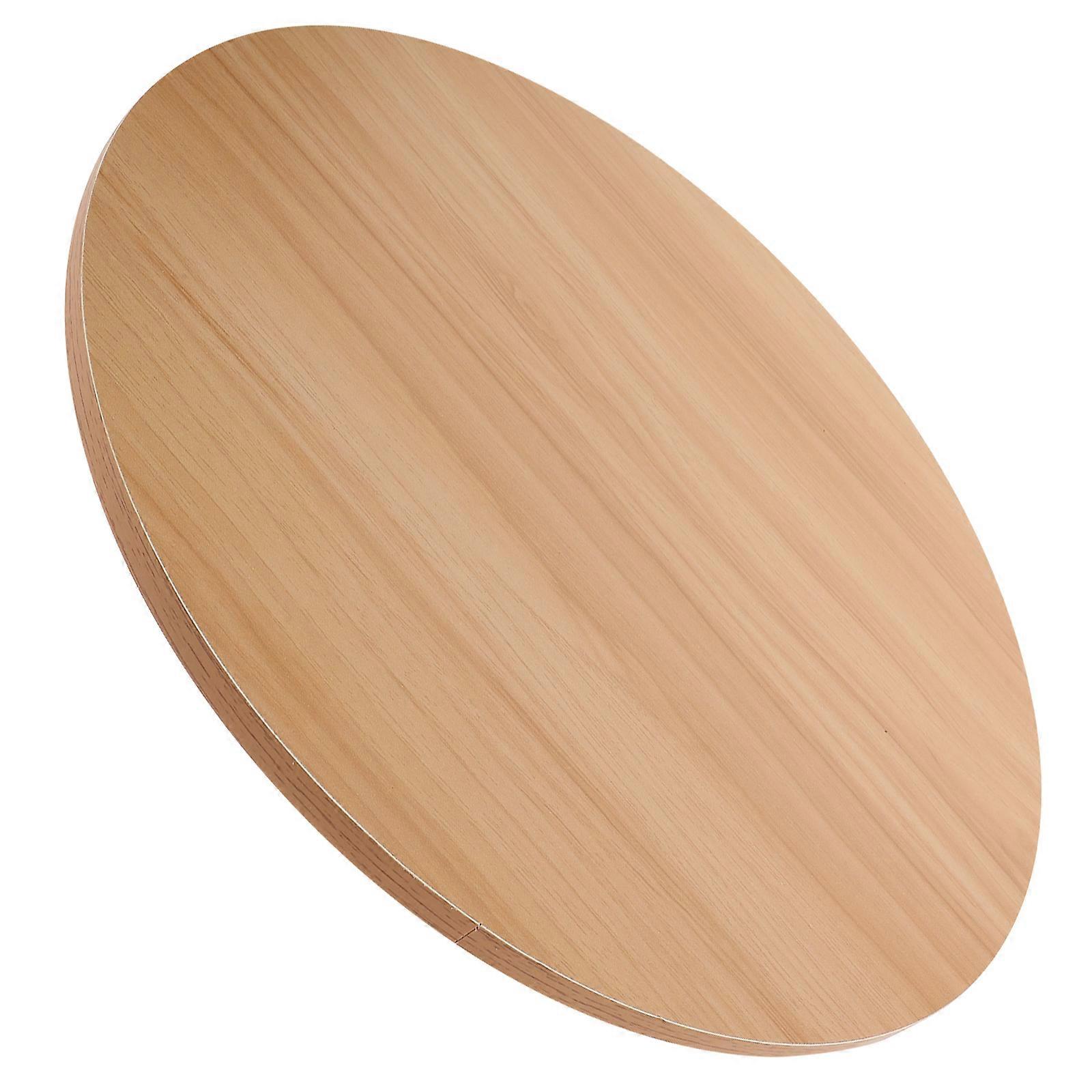 Round Thick Solid Wood Tabletop Replacement for Dining Table, Coffee Table, Countertop – Natural Wood Surface for Use