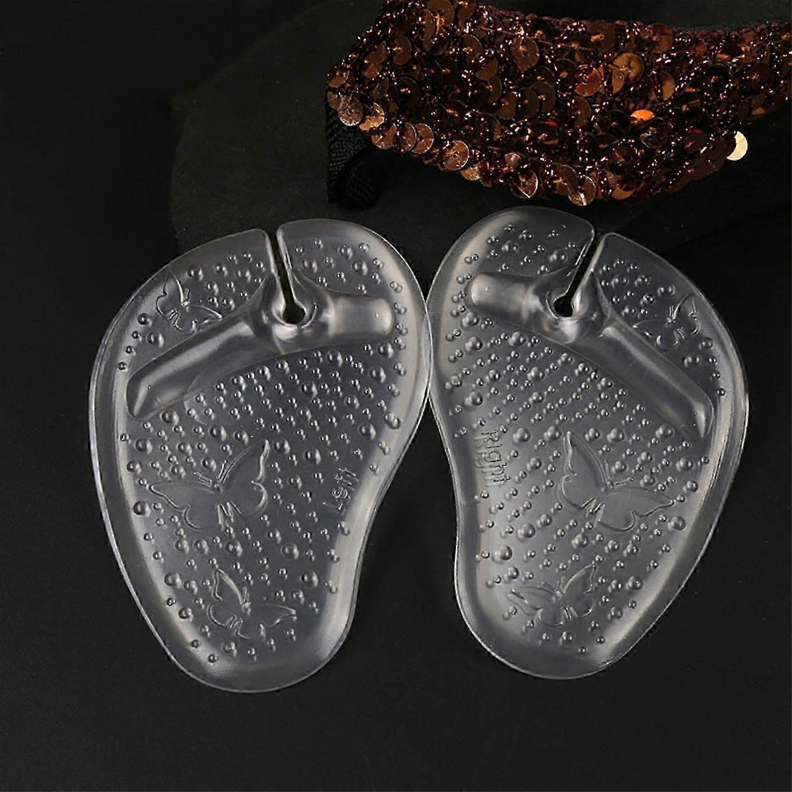 3 Pairs Gel Metatarsal Pads For Thong Forefoot Cushion Inserts Foot Pads Non Slip Shoe Cushion