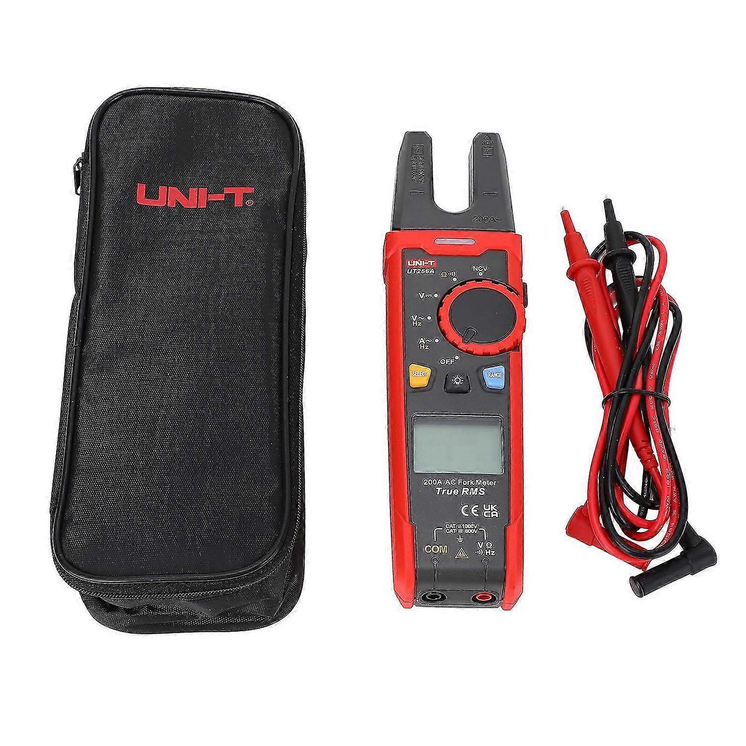 Digital Clamp Meter High Accuracy Portable Voltage Current Tester for Electricians Firefighters Network Technicians