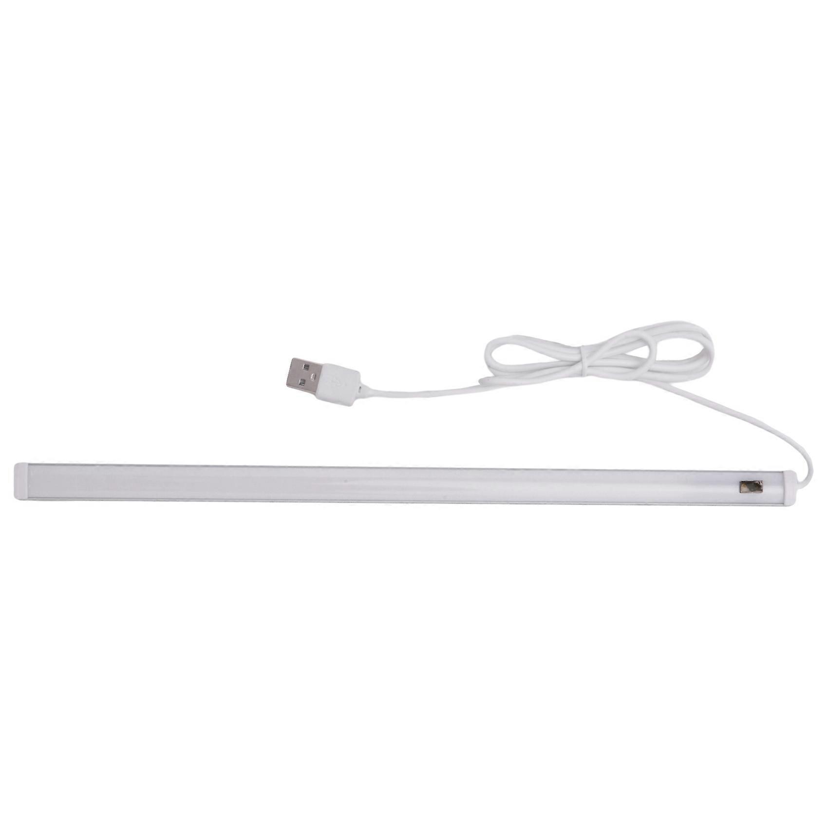 5V USB LED Strip Desk Lamp Hand Sweep Switch Motion Sensor Lamp Study Room Under Cabinet Kitchen Lights 30cm Warm Light