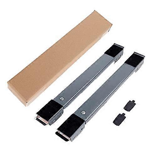 1 Set Mobile Base Fridge Stand Multifunctional Adjustable Base for Adjustable Tumble Dryer Washing Machine
