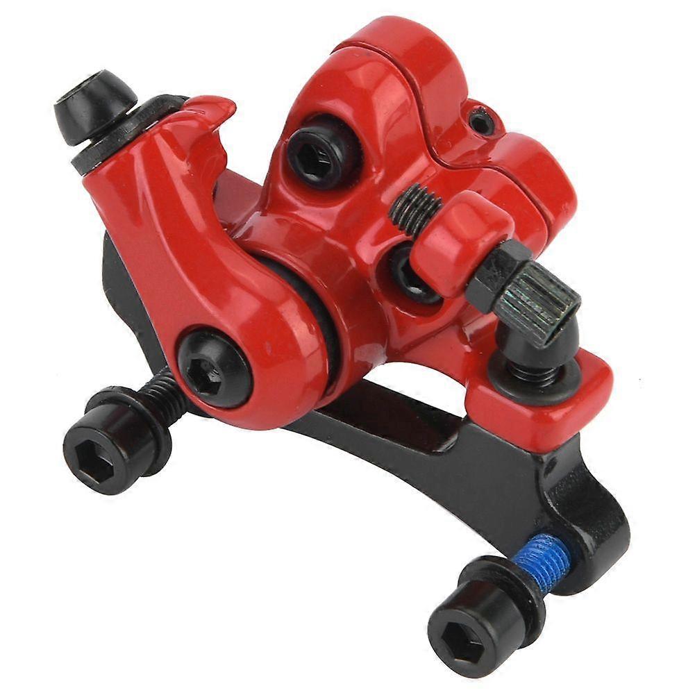 קליפרים בלם דיסק מכני אופני גלילינג קדמיים ואחוריים (אדום) YMQX)