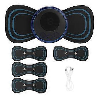 Almofada de massagem cervical USB Inteligente Elétrica 8 Modos 19 Engrenagens Almofada de Massagem da Coluna Samária YMMR)