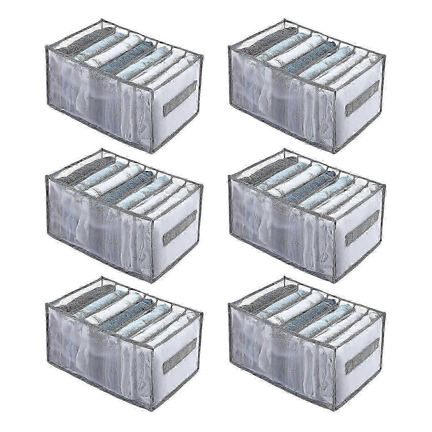 Wardrobe Organiser System for Jeans, Trousers, Shirts & Storage Boxes - Drawer Box Solutions for Neat Closet Organization