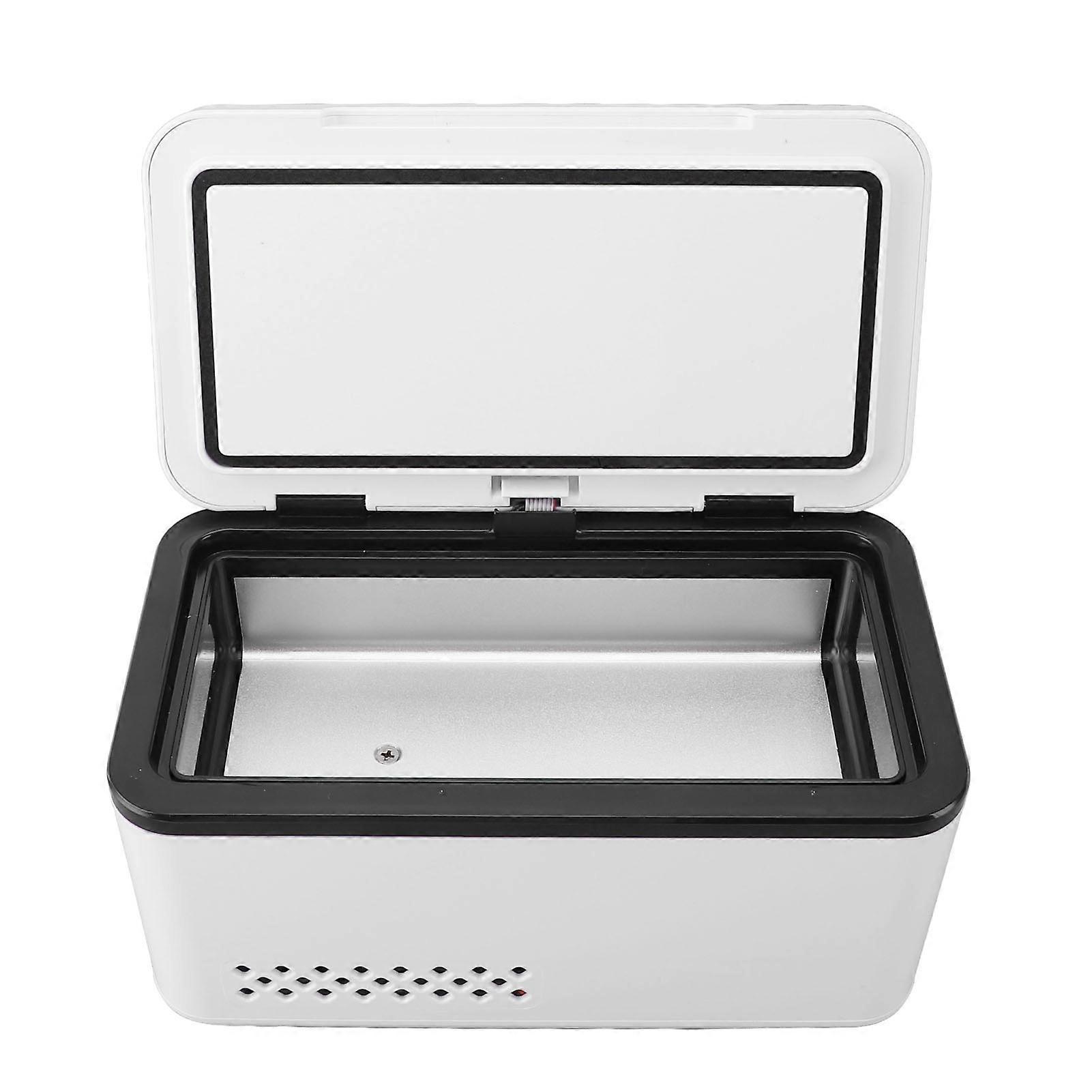 Insulin Cooler Portable Diabetic Cooler Mini Medicine Refrigerator LCD Touch Screen Temperature Control for Home Hospital Office
