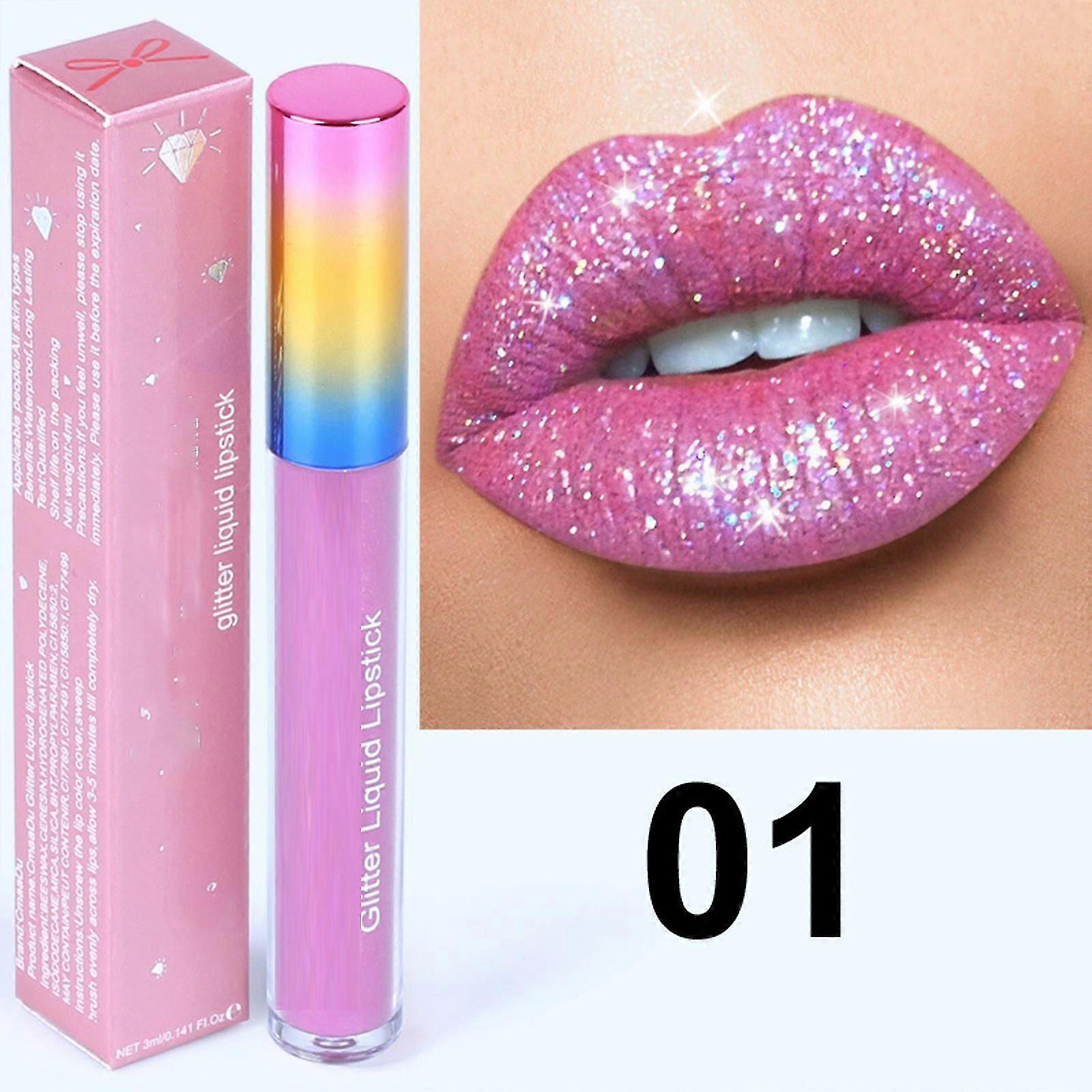 أحمر شفاه ملمع شفاه ميتاليك لامع دايموند سيمفوني لامع 06