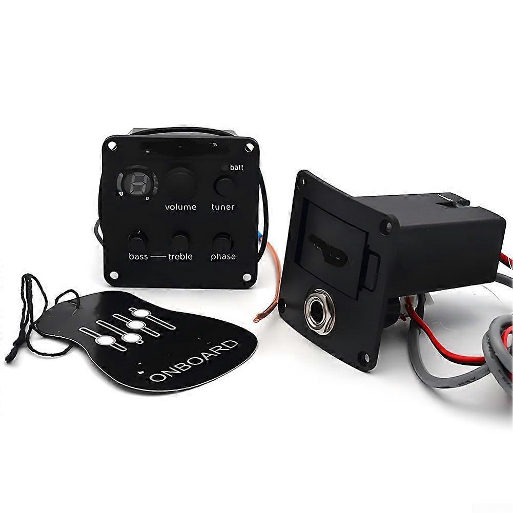 Guitar Preamp Piezo Pickup for ISYS EQ System, Compatible with Acoustic Folk Guitars, High Quality, Easy Installation