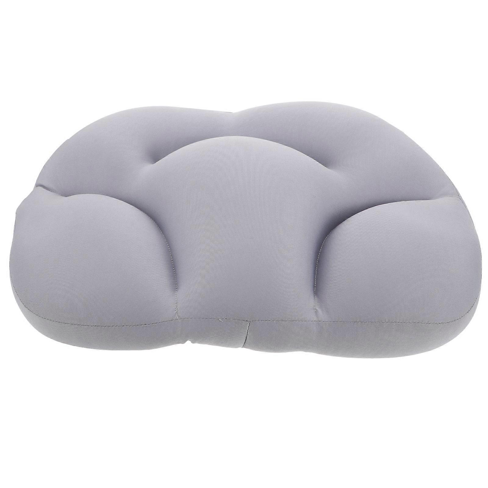 Support Pillows Comfortable Cervical Spine Protective Pillow For present For Parents And Friends Grey 48x29cm Reduced Tossing And Turning 1Pcs