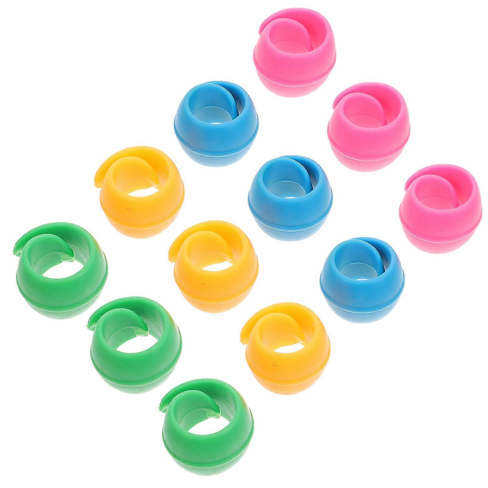 Thread Spool Huggers Silicone Bobbin Holder Clips for Sewing Control 50Pcs