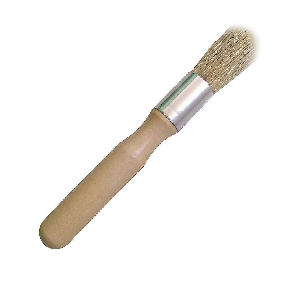 Wood Brush for Barbecue with Smooth Handle and Elastic Bristles Great for Cooking Various Foods 3pcs