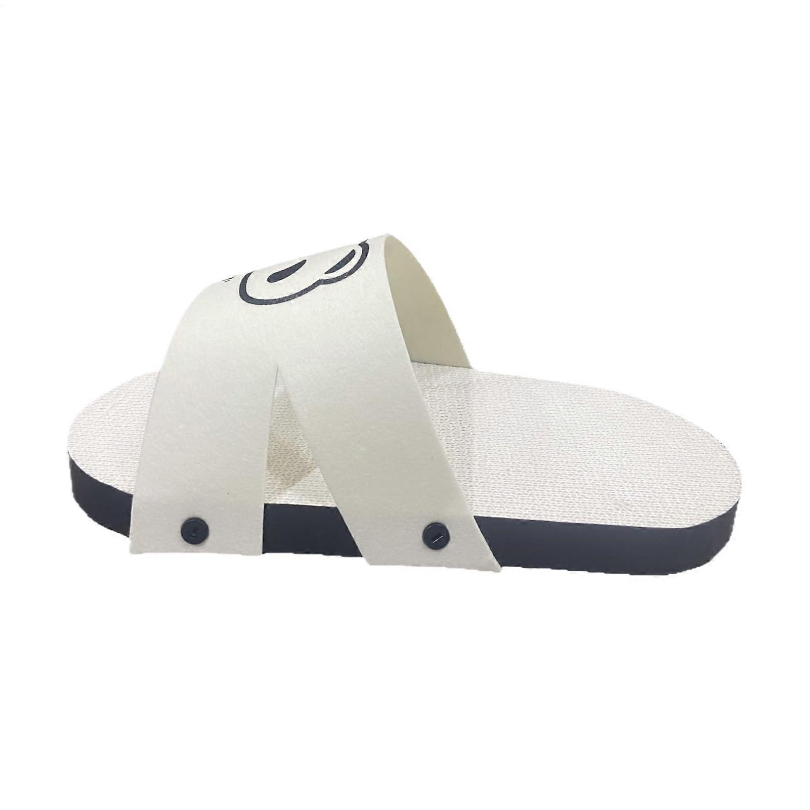 Cat Scratching Pads, Slippers Shape Board, Panda Pattern, Size: 19.69x10.63 Inches