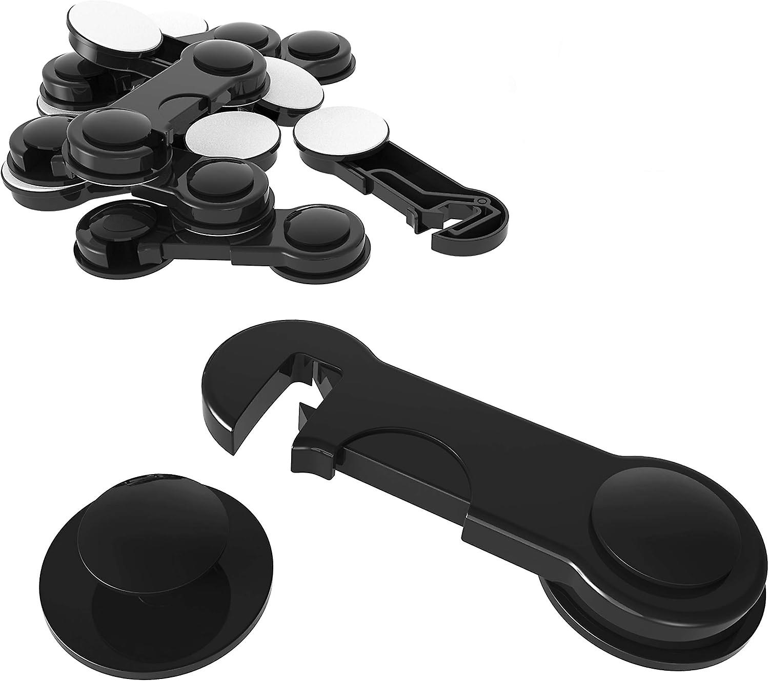 Childproof cabinet locks, no drilling required