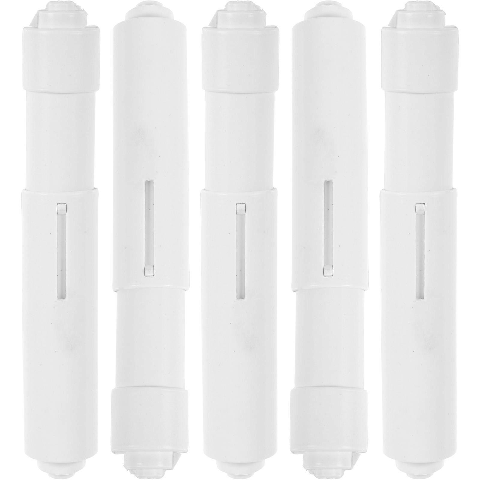 Toilet Paper Roll Holder ABS Rods for Replacement 5Pcs Bathroom Paper Rollers