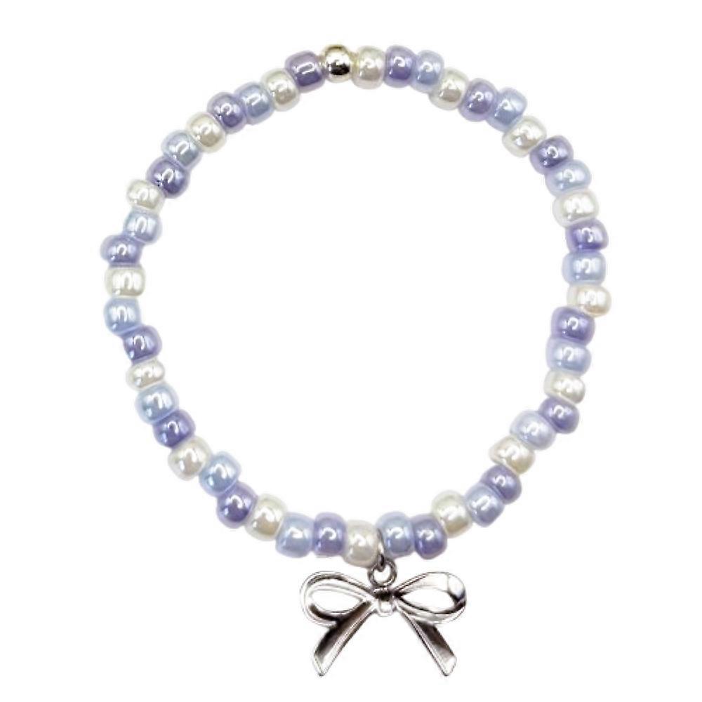 Bow Charm Children's Stretch Bracelet by Candi Co