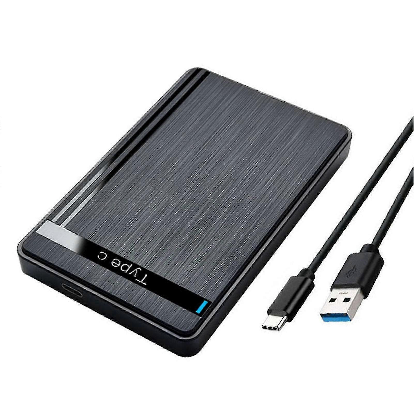 2.5" Hard Drive Enclosure Type C External Hard Drive Docking Station for Laptops