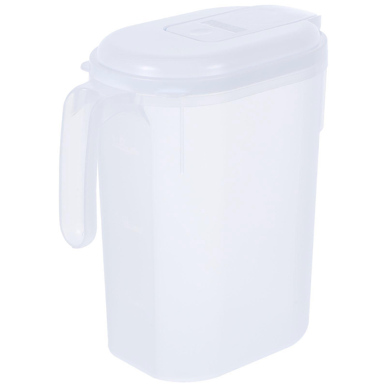 Water Jug Fridge Pitcher With Lid Cooling Drink And Safe 2Pcs