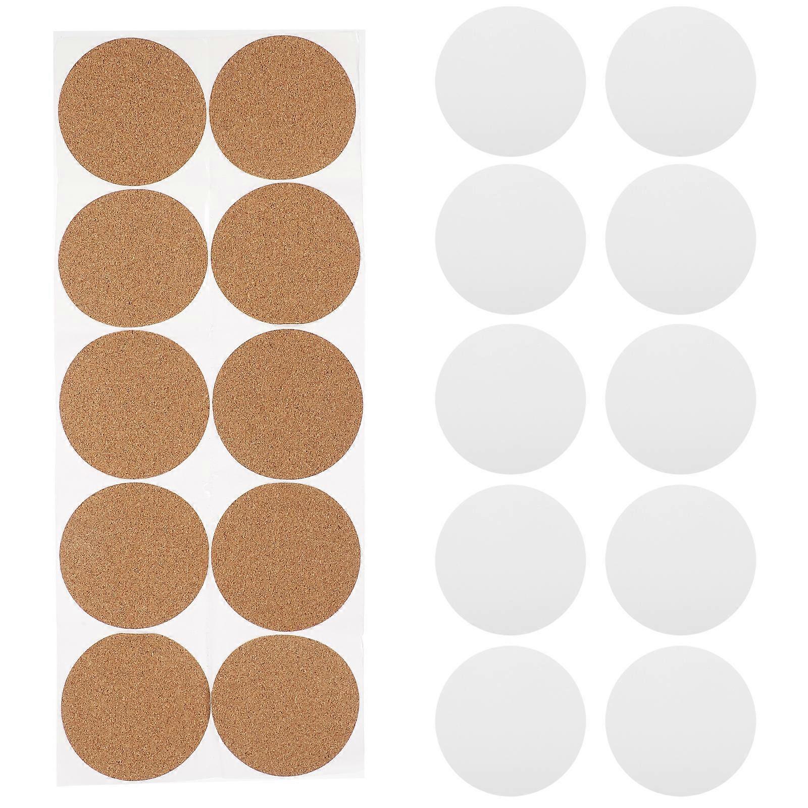 10 Set Sublimation Blank Coasters Ceramic Absorption Coasters Blank Cup Coaster Heat Transfer Mats