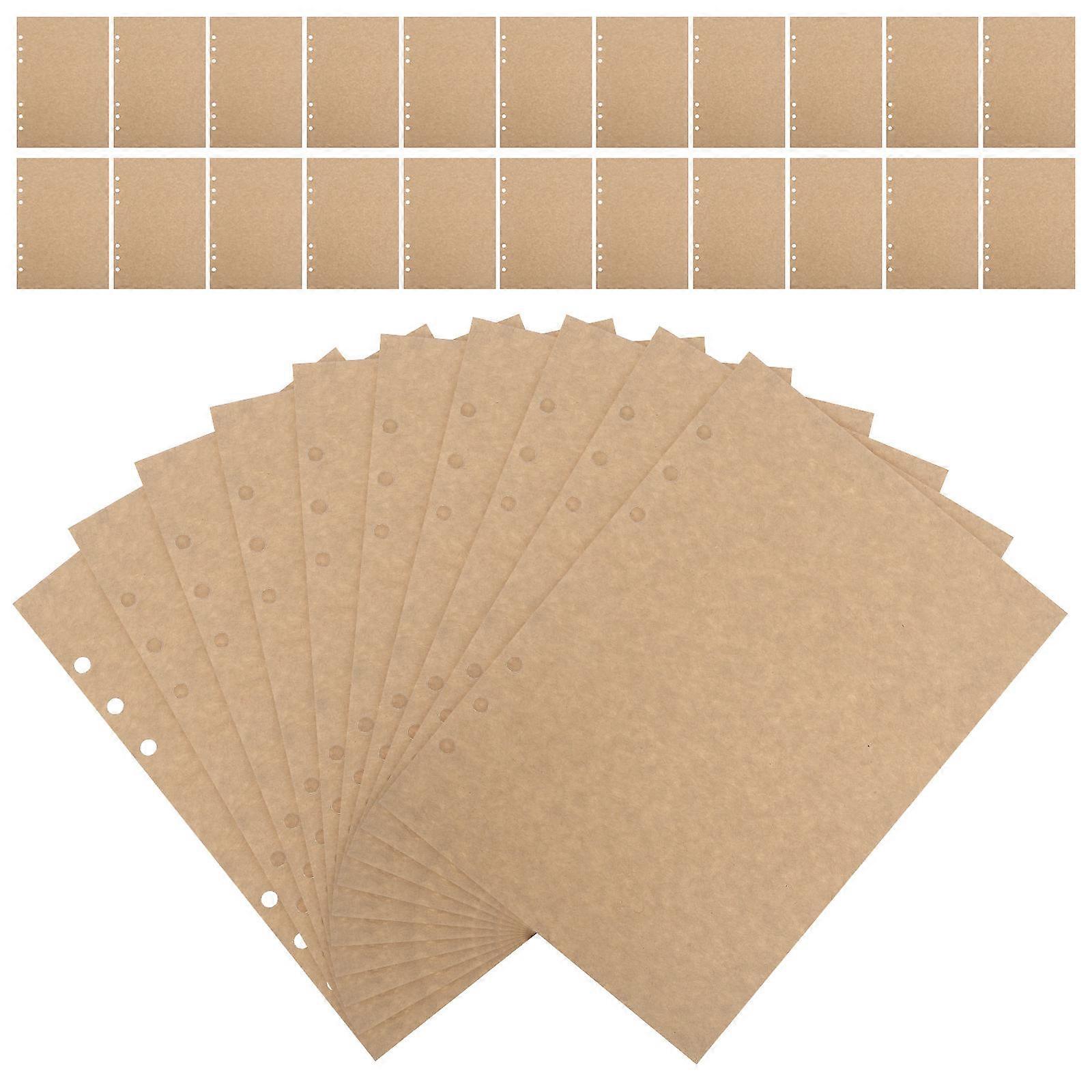 Planner Inserts Paper A5 Journal Refill Blank For Everyday Use 45 Sheets