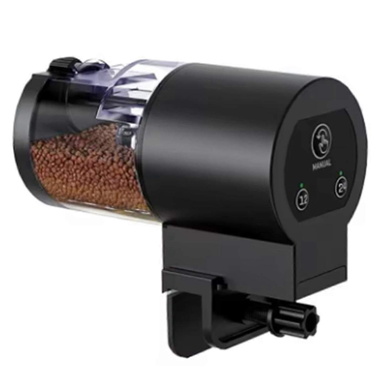 Intelligent tidsindstillet akvariefoder til prydfisk - Automatisk fiskefoderdispenser med nem programmering