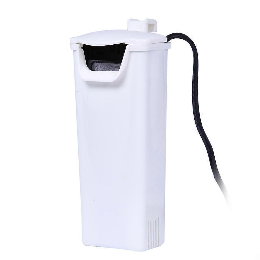 Turtle Aquarium Accessories Waterfall Filter Eco-Cylinder Design For Reptile Keepers White 18.00X7.00X6.00CM Oxygen Addition 1Pcs