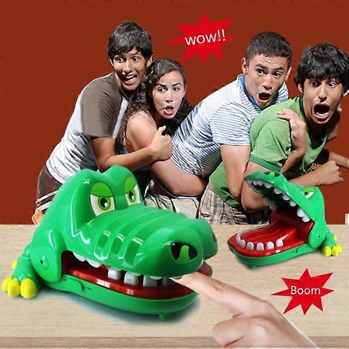 Crocodile Dentist Game - UNIONJOIE - For Children 4 Years and Older - Indoor - Green